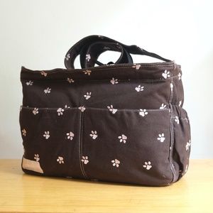 Brody Bags Brown & Pink Small Pet Carrier Bag